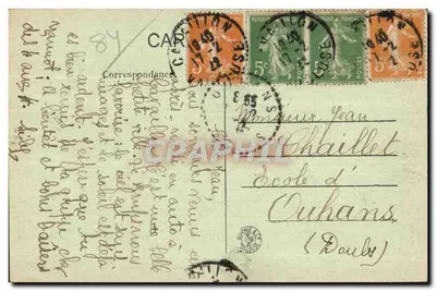 Cavaillon — Portal Avignon — Wydawca L. Naidant, numer seryjny nie widoczny — Rewers