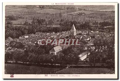 Sorèze (Tarn) — Vista geral — Fototipia Labouchère, Toulouse, n°22