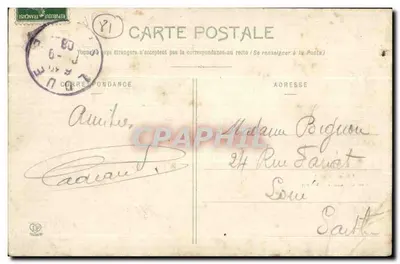 As Gorges do Viaur — Tarn — editor Labouche Frères, Toulouse — Verso