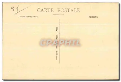 Monestiès - Célèbre Grupo em Pedra proveniente do Castelo de Combebo - Le Tarn Illustré — Verso