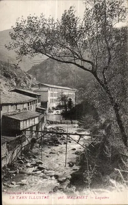 O Tarn em Mazamet — Laquiére — Phototypie Tarnaise, Poux, Albi — n° 968