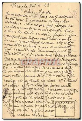 Longueval (Somme) — O Monumento do Bois Delville — Edição Gardès, Châlignolles, Amiens, n°7 — Verso