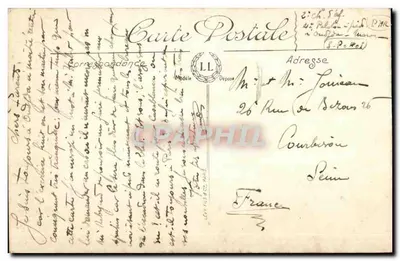De Dattentoeschouwing — SCÈNES ET TYPES — LL. — n° 0160 — Achterkant