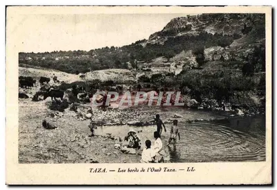 Taza — As margens do Oued Taza — LL.