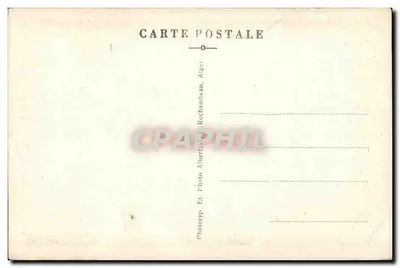Taza — Cidade Árabe — Phototyp. Et. Photo Albert, Argel — Verso