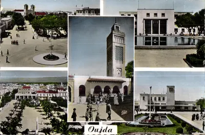 Oujda — vista panorâmica — Cie des Arts Photomécaniques, Paris