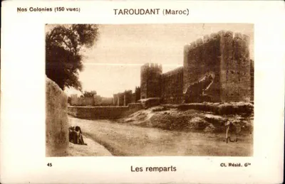 Taroudant (Marrocos) — Os muros — Nos Colonies (150 vistas) n°45
