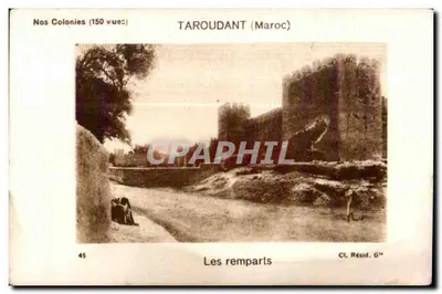 Taroudant (Marrocos) — Os muros — Nos Colonies (150 vistas) n°45