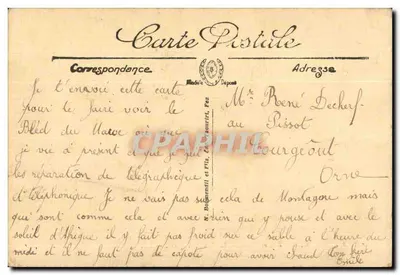 Marrocos — Cenas e Tipos — A Oração no Deserto — LL. — N° 6513 — Verso