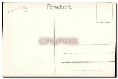 Visão aérea de Bergen — editor K. Knudsen & Co. — n° 530 — Verso