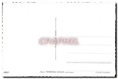 Stortorget com o Rådhuset e o Konserthuset — Karlskrona — Estátuas e fontes — Editor: Förlag Nordisk Konst Stockholm, n° 6006/1 — Verso