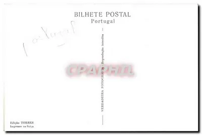 Lisbonne, Plac Komercyjny — widok panoramiczny z łukiem triumfalnym i statuą jeździecką — Wydawnictwo Torres, nr 672 — Rewers