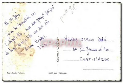 Costa do Sol — Estoril — Vista Parcial — 436 — Verso