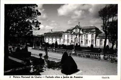 Palácio Nacional de Queluz — Facha sobre o Jardim de Azereiros — D. P. P. — n° 3