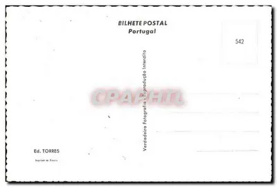 Lisbonne - Praça de Toiros do Campo Pequeno — Ed. TORRES n° 542 — Verso