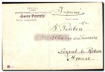 Castelo Real Castelul Peleș — Sinaia — editor Sinaia, n°25 — Verso