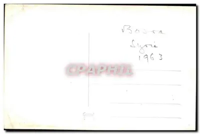 Bosra — Síria — editor G. Gouraud — Verso