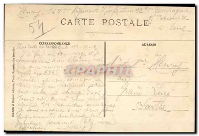 Toul-Pittorec - Vista geral — editor Gerdolle & Briquet, n° 114 — Verso