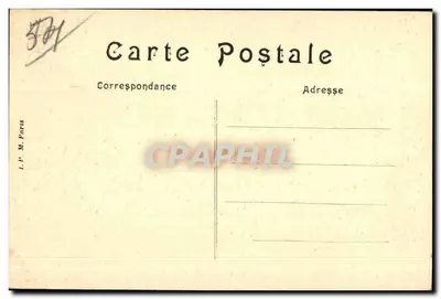 TOUL — La sortie des eaux — Edit. Lamontagne, Frères successeurs — Verso