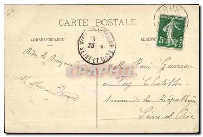 Toul illustré — Vista generale — Prathernen, edit., Toul — Verso
