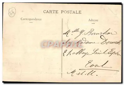 Pierre-la-Treiche — O Ponte — Livraria Oury, Toul — Verso