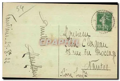 Pont-a-Mousson — Kościół św. Laurenta — Sklepy Rénnis z Pont-a-Mousson, wyd. — Rewers