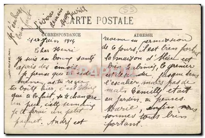 Bar-le-Duc — Bulwar Bankowy — Wydawnictwo E. Coohat — Rewers