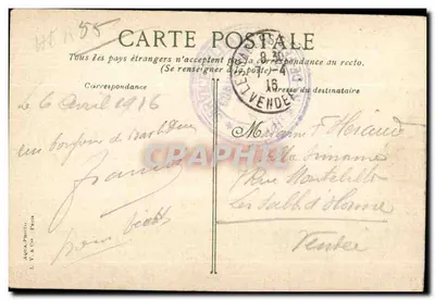 Bar-le-Duc, Most Liceum — wydawca R. Cagneur, nr 1345 — Rewers