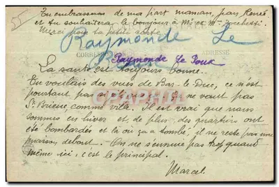 Bar-le-Duc — Most św. Jana nad Ornaïnem — wydawca anonimowy, nr 69 — Rewers
