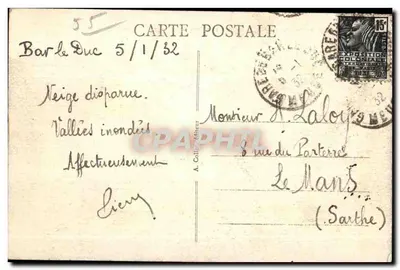 Bar-le-Duc - Stare Klasztor Dominikanek, dziś Szkoła św. Ludwika - A. C. — Rewers