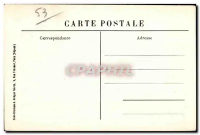 Laval - Los Muelles y el Hospital — vista panorámica con editor A. Journeaux — Reverso