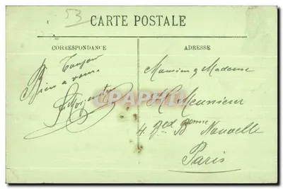 Laval — Ogólny widok z ogrodu Perrine — LL. — Rewers