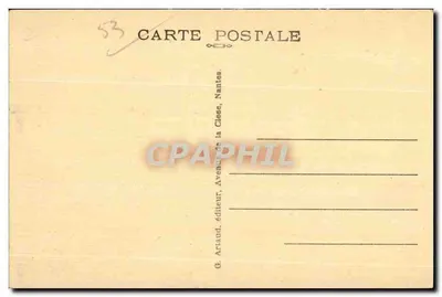 Bazylika i Mayenne — Avesnières — G. Artaud, Nantes — Rewers