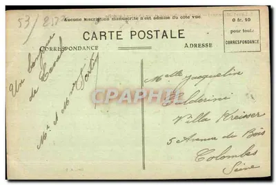 Laval (Mayenne) — Beucheresse Gate and Charles-Landelle Street — Coll. A. B. — Back