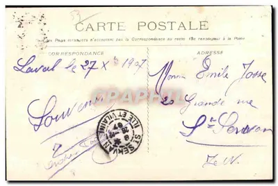 Laval (Mayenne) — Szpital — wydawca L. nr 1266 — Rewers