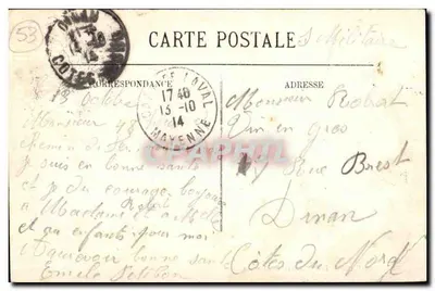 Le Val - O Viaduto sobre a Mayenne — LL. n°17 — Verso