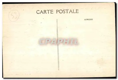 Laval — Katedra, strona zachodnia — A. Lamiré Wydawca, Rennes — Rewers