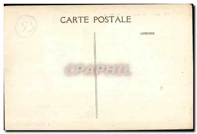 Laval — Katedra, strona zachodnia — A. Lamiré, Rennes — Rewers