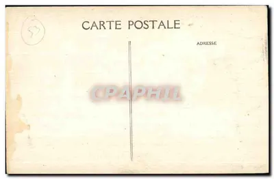 Laval — Widok na Quais, stary most i zamek — A. Lamiré Wydawca, Rennes — Rewers