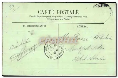Kościół Cordeliers — La Vallée — LL — Rewers