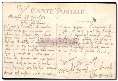 Nantes — O Museu de Belas Artes — Artaud e Nozais, n°41 — Verso