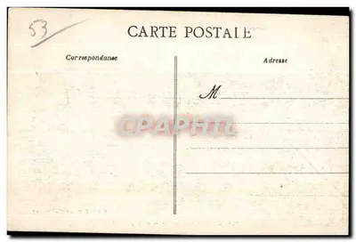 Mayenne — Interior da Basílica Nossa Senhora — editor não identificado, n° de série 53 — Verso