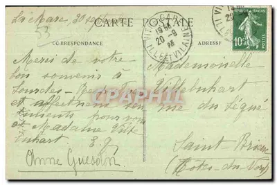 Entrammes — São José dos Campos — Facha da Capela — Verso