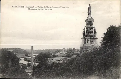 Entrammes (Mayenne) — Vale da Nossa Senhora do Triunfo — Mosteiro de Port-du-Salut — Foto Taniel-Jallier