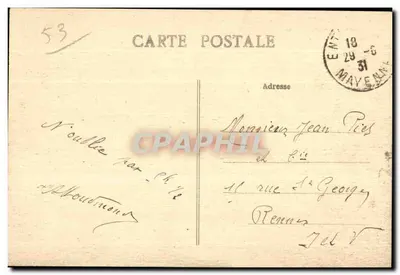 Entradas do Mosteiro do Port-du-Salut — Entrammes (Mayenne) — Cilhè Abbe Gille — Verso