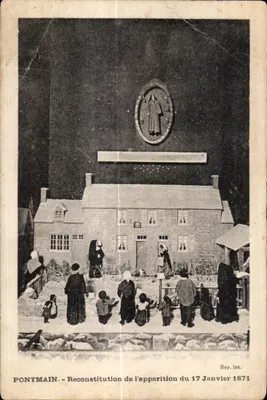 PONTMAIN — Reconstrução da aparição do 17 de Janeiro de 1871 — Rep. int.