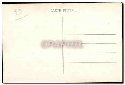 PONTMAIN Mayenne - La Grange Barbedette, przed którą zebrali się widzowie z miasta w nocy 17 stycznia 1871 — Wydawnictwo M. Pommier, Pontmain (Mayenne) — Rewers