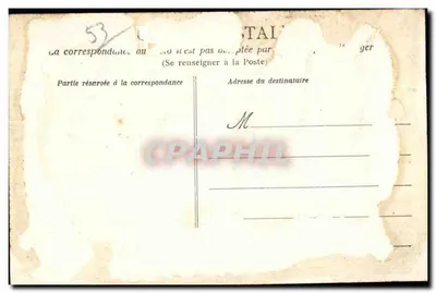 Saulges (Mayenne) - Jaskinia Rochefort — Wydawnictwo J. Malicot, fot. Sablé-sur-Sarthe — Rewers