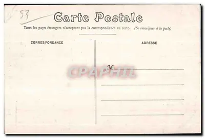 Entrammes (Mayenne) — 1. Zamek Grande-Roche — Cliché Hattonnel et Cie — Rewers