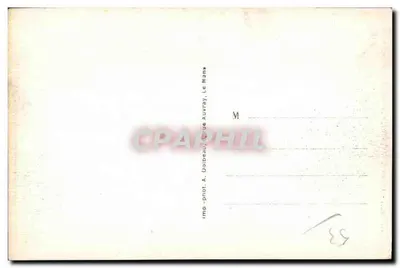 Saulges (Mayenne) — Capela de São Cenério — O Oratório — Verso